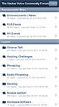 Mobile Screenshot of forums.hackervoice.co.uk