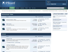 Tablet Screenshot of forums.hackervoice.co.uk